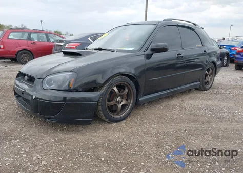2004 Subaru Impreza Wrx из США, поврежденный, VIN JF1GG29664G807199
